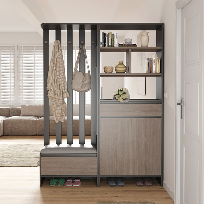 木月 北欧进门玄关柜鞋柜一体现代简约客厅门口隔断置物间厅柜屏风