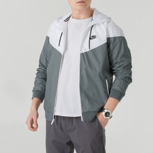 耐克(NIKE)男装新款跑步健身训练运动服户外防风梭织夹克休闲外套IB2242-010 ZP