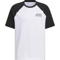 ADIDAS阿迪达斯短袖T恤运动休闲针织男女圆领上衣JZ0099 D