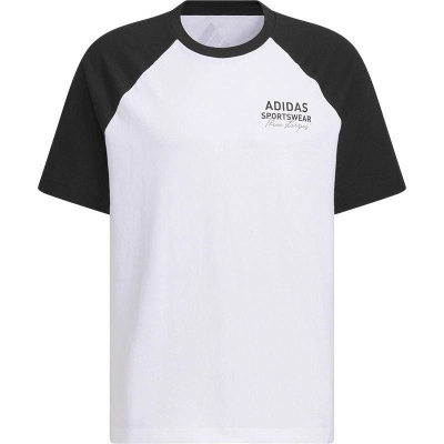 ADIDAS阿迪达斯短袖T恤运动休闲针织男女圆领上衣JZ0099 D