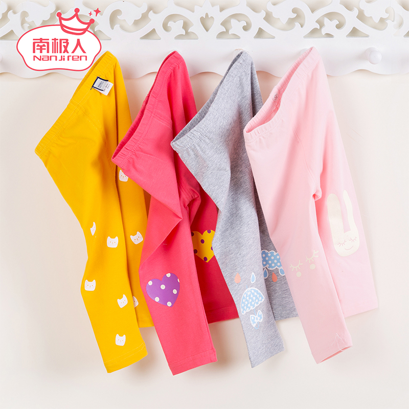 2018新款女童裤子春装打底裤加绒加厚春秋婴儿女宝宝外穿儿童长裤