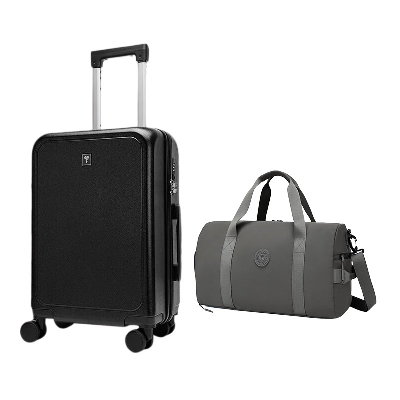 恒源祥(HYX)埃吉桑拉杆箱HYX9002-20寸+恒源祥商 路马兰健身旅行包HYX9008
