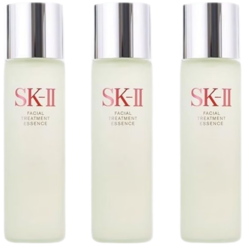 SK-II神仙水小样30ml*3瓶保湿控油精华水神仙水肌肤细腻紧实白皙光泽弹嫩