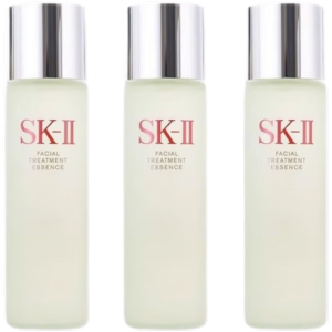 SK-II神仙水小样30ml*3瓶保湿控油精华水神仙水肌肤细腻紧实白皙光泽弹嫩