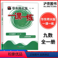 九年级 数学 九年级上 [正版]2024版 华东师大版 一课一练九年级 数学 9年级上下全一册第一二学期上海初中教辅配套