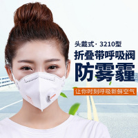 UVEX3210口罩 FFP2折叠口罩 带呼吸阀KN95口罩 防油烟 防尘口罩