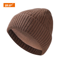 鸽护 毛线帽 GH173QDK-咖啡色 顶
