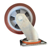 嘉禾宜茂 万向轮 聚氨酯4寸 个