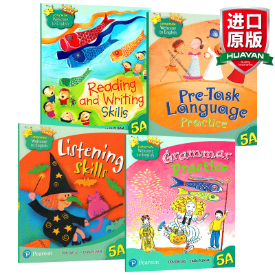 惠典正版英文原版香港朗文小学英语五年级LongmanWelcometoEnglishGold5A