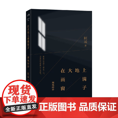 在大地上画满窗子 顾城的诗 顾城 著 诗歌词曲