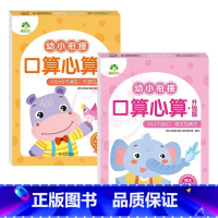 20以内(2本) [正版]幼小衔接口算心算10以内加减法20以内进位不进位退位位加减法凑十法借十法解决问题练习册儿童数学