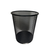 垃圾桶办公室家用大号大容量厨房卫生间加厚防锈金属铁丝网垃圾桶