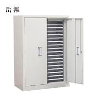 岳滩文件柜抽屉式票据多层分类箱档案柜合同资料架烘焙收纳样品柜带门36抽柜