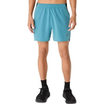 Asics短裤多功能多口袋运动短裤轻便透气回收聚酯男装