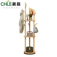 晨磊 衣帽架 40*40*165(原木色) 个