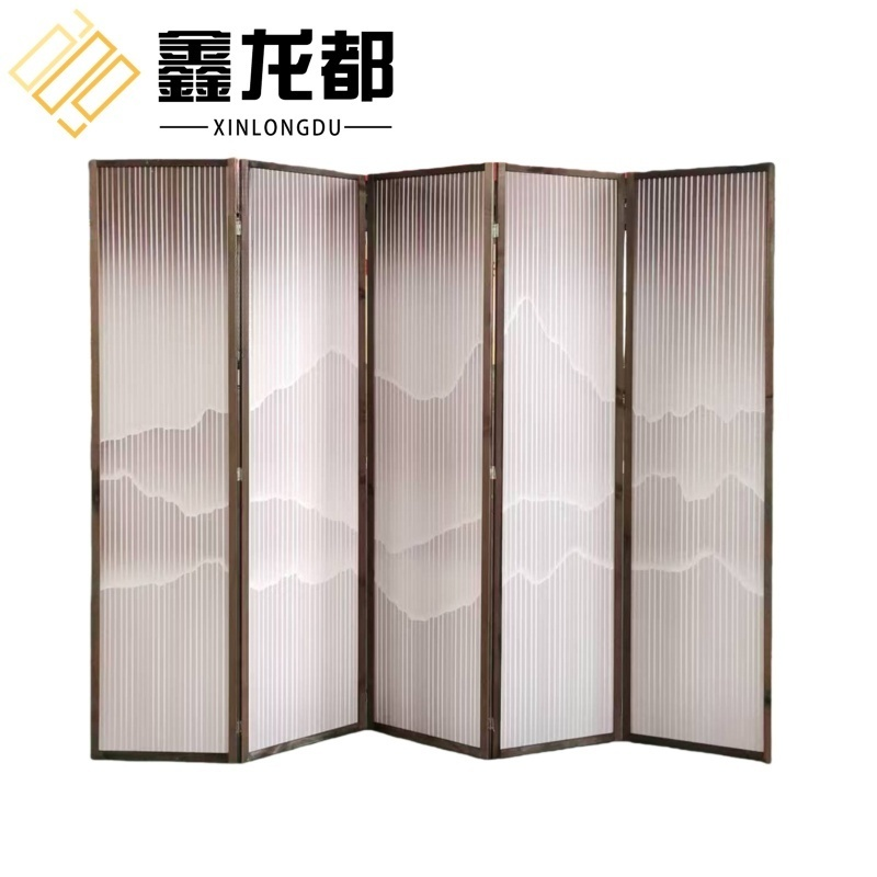 鑫龙都屏风五扇组