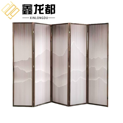 鑫龙都屏风五扇组