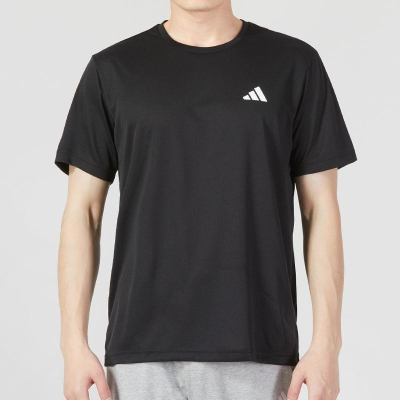 adidas/阿迪达斯短袖T恤运动休闲速干透气圆领男装HR8727 C
