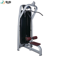 韦步wellBu6019商用坐姿高拉背肌练习机坐式高位手臂下拉训练力量器械