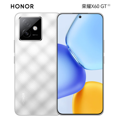 荣耀X60 GT 12GB+512GB 钛影银 骁龙旗舰芯片 6300mAh青海湖电池 AI 5G手机