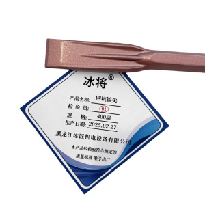 冰将 四坑镐尖电锤尖扁凿子冲击钻头 个
