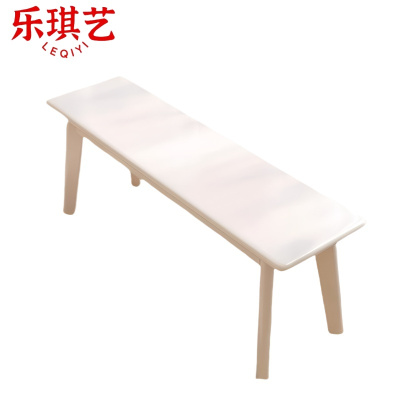 乐琪艺 长条凳 白色 150*30*45cm 张