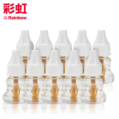 彩虹（RAINBOW）电蚊香液（灭蚊液）10瓶液补充装（无味300夜）驱蚊液无驱蚊器电热蚊香液母婴可用