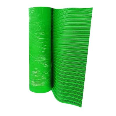 盛京联硕高压绝缘橡胶板绿色防滑地垫6.0mm厚 50Kg[1*4米]卷