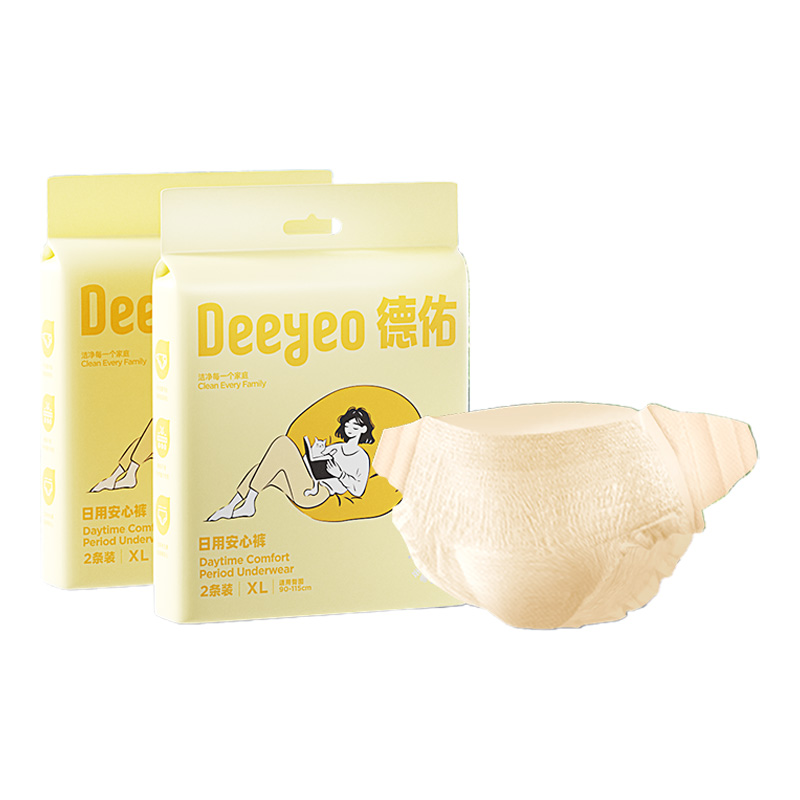 德佑卫生裤2片*3包日用开合女性XL码10070034R03