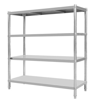 亿铁(YI TIE)不锈钢厨房储物架四层菜架