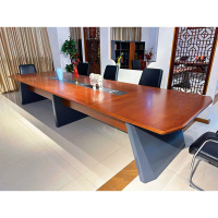 匡大会议桌3.8米会议桌H1865FAC-3800(3800W*1390D*770H)