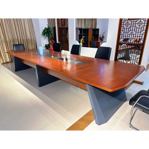 匡大会议桌3.8米会议桌H1865FAC-3800(3800W*1390D*770H)