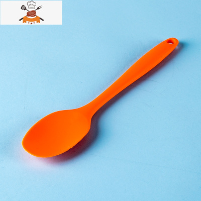 宝宝辅食锅铲套装婴儿耐热硅胶铲勺铲厨具小铲子小号不粘锅专用铲 敬平 黄色