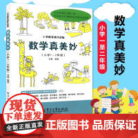 正版 数学真美妙 小学1~2年级 一二年级数学课外读物数学课外书辅导书籍数学辅导趣味读物数学思维训练举一反三同步辅导练习