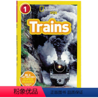[正版]英文原版绘本 National Geographic Trains火车 美国国家地理分级阅读初阶Level 1