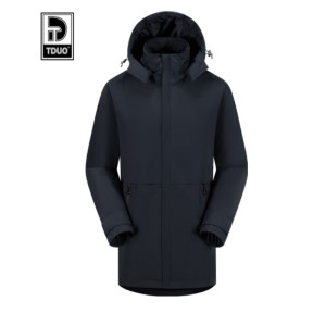 TDUO中长款商务夹克式羽绒服R12 件