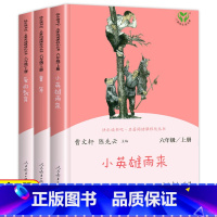 共3册]快乐读书吧六年级上册全套 [正版]六年级上册必读书目快乐读书吧小英雄雨来/童年/爱的教育课外书小学生课外阅读经典