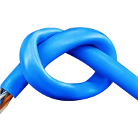 匠本色ZK-JBSWX005六类合金铜0.57单屏蔽305米网线(计价单位:米)蓝色