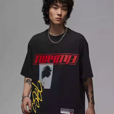 NIKE耐克短袖T恤运动休闲针织透气圆领男装HJ2367-010 C