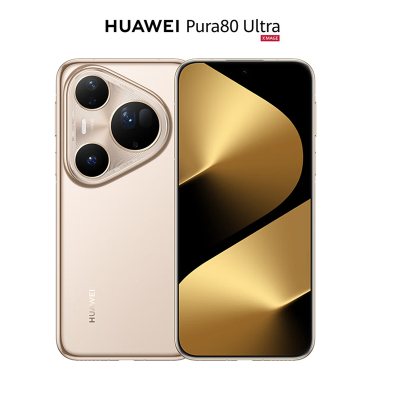 华为 Pura 80 Ultra 16GB+512GB 鎏光金 一英寸高动态主摄 超大底双长焦 100W超级快充 昆仑玻璃 120Hz刷新率 华为P80 pro智能手机