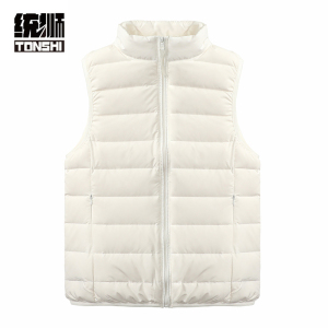 统狮白鸭绒马甲羽绒服 412-4 件