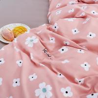 美帮汇款四件套少女心宿舍床品套件简约床单被套床上用品三件套