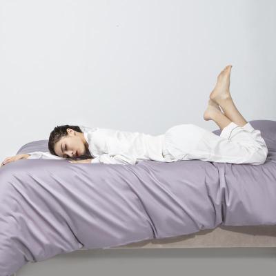 家柏饰(CORATED)100支贡缎全棉被套单件纯色双人200230全棉单人1.5米被罩150200