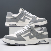 潮鞋男鞋真皮春秋男式透气运动休闲鞋男款潮流经典跑步时尚板鞋