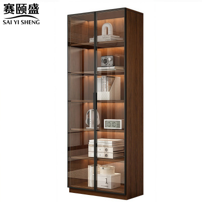 赛颐盛书籍展示柜双门80*32*200cm台