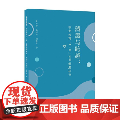藩篱与跨越:职业教育“1+X”证书制度研究