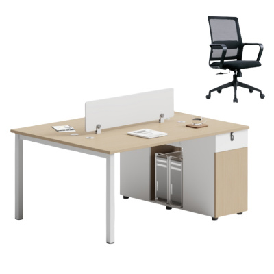 悦兴诚屏风工位含椅子120*60*75cm套