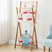 森美人衣架落地衣帽架卧室移动实木挂衣架现代简约置物架组装简易衣服架