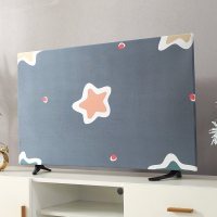 家柏饰(CORATED)防尘罩盖巾43寸55寸50寸65寸家用挂式液晶电视套盖布 翡翠星 40英寸