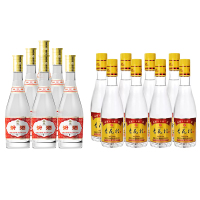 汾酒 黄盖玻汾53度475ml*6瓶+杏花村42度清香型白酒225ml*8瓶 清香型 日常口粮酒
